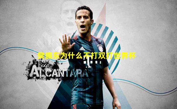 樊振东为什么不打双打世界杯