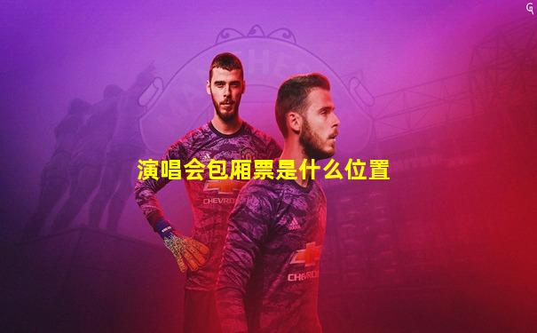 演唱会包厢票是什么位置